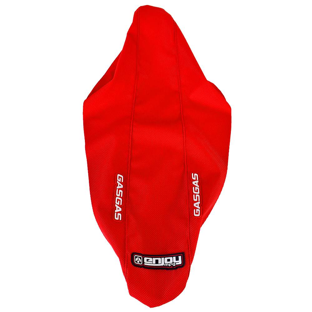 Enjoy Manufacturing Gas Gas seat cover MC 50 2024 - 2026 STD Logo, All Red
