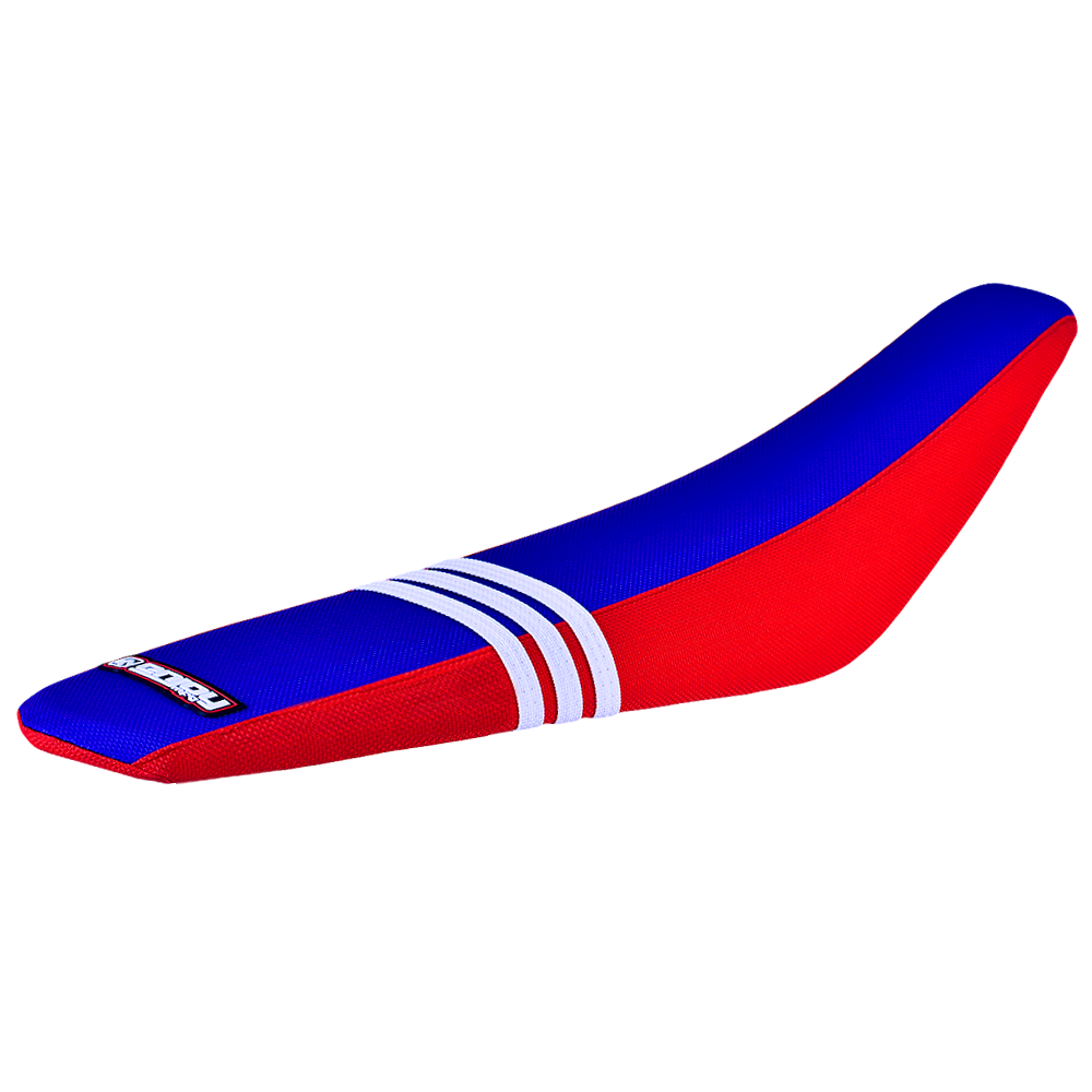 Enjoy Manufacturing Gas Gas seat cover MC 50 2024 - 2026 Ribbed, Red / Blue TLD