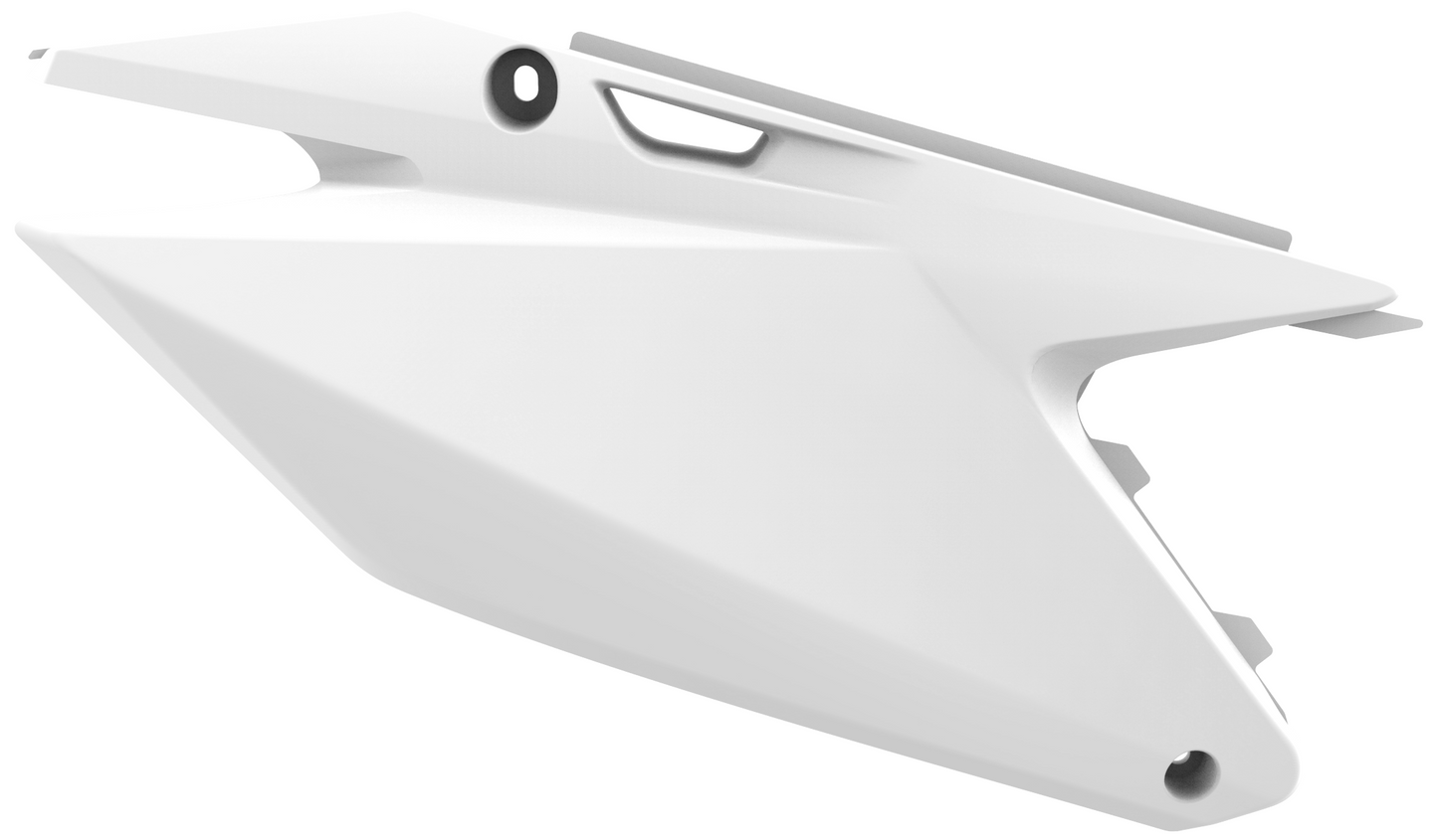 Polisport Suzuki Side Panels RM 125 RM 250 2001 - 2008 Restyle, White