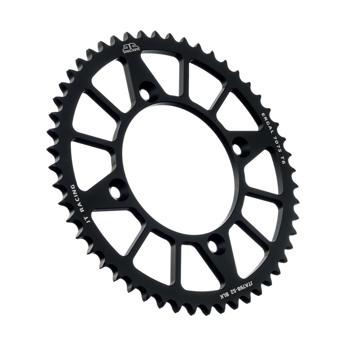 JT Sprockets Aluminium Rear Sprocket Suzuki RM 80 85 1982 - 2023 Yamaha YZ 80 85 1993 - 2025, 52T
