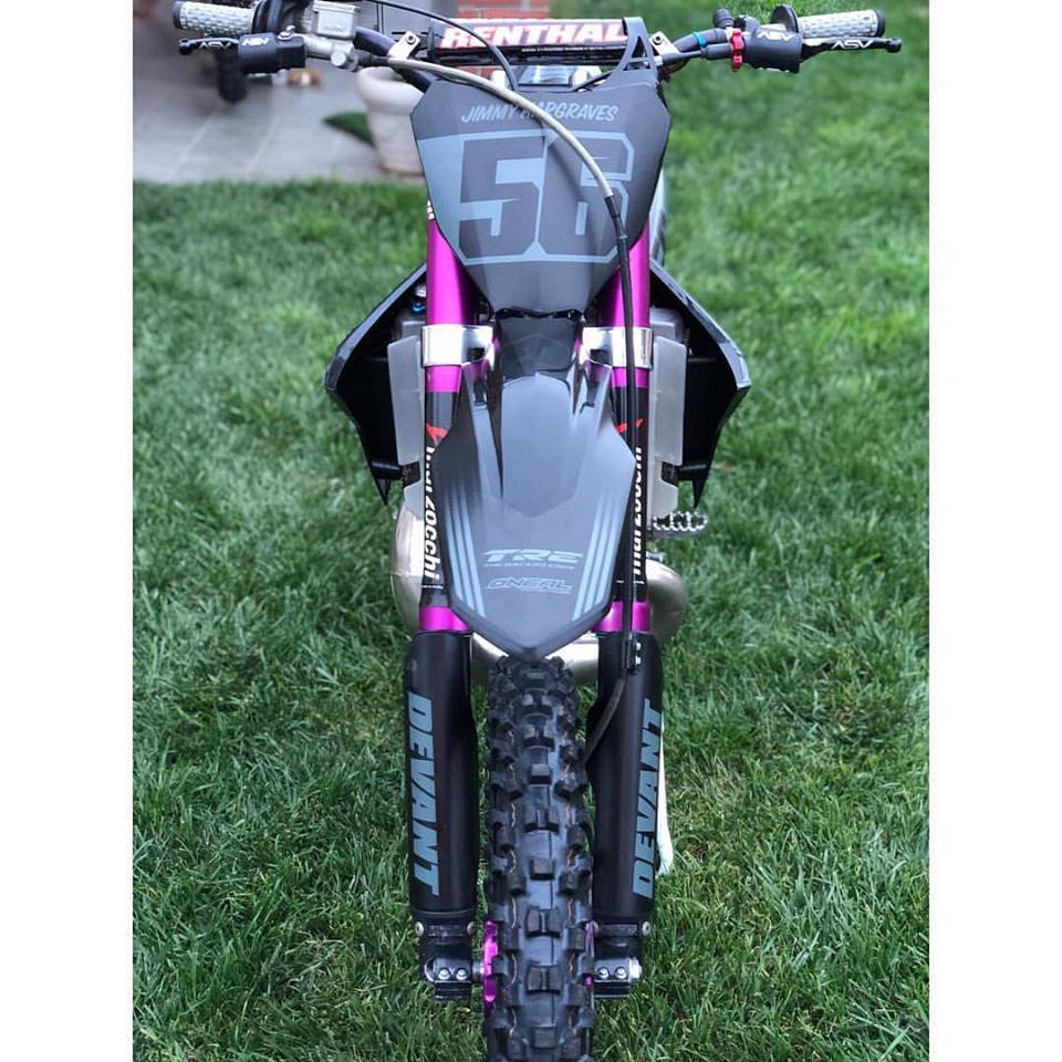 Polisport Honda Plastic Kit CR 125 250 2002 - 2007 Restyle, Black