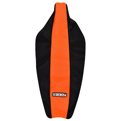 Enjoy Manufacturing KTM Seat Cover SX 50 2009 - 2015 STD, Black / Orange