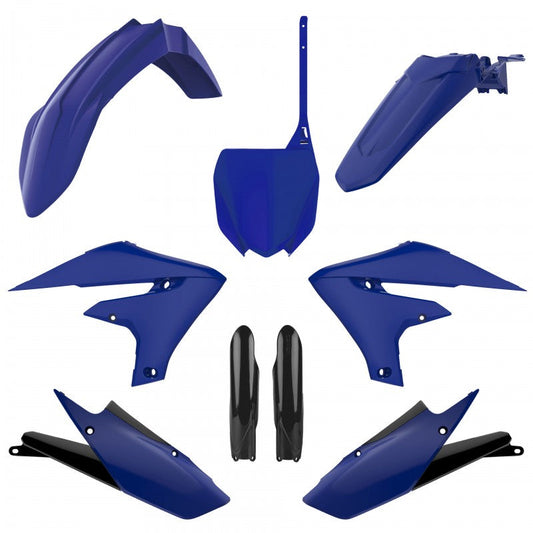 Polisport Yamaha Plastic Kit with Fork Guards YZF 250 2019 - 2023 YZF 450 2018 - 2022, OEM