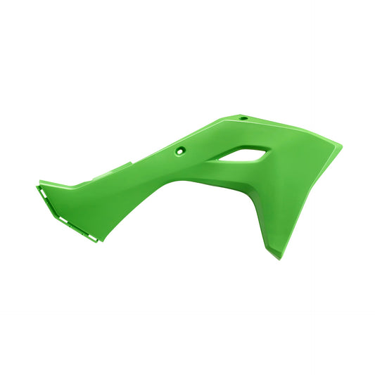 Polisport Kawasaki Radiator Scoops KX 250 2025 KX 450 2024 - 25, Green