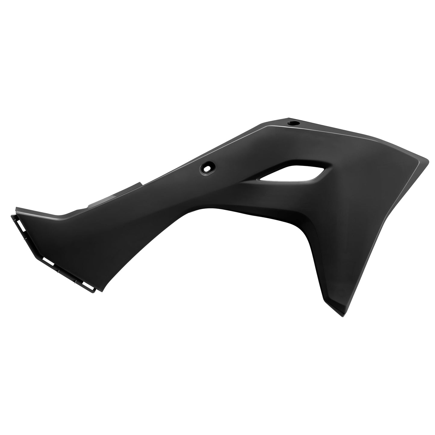 Polisport Kawasaki Radiator Scoops KX 250 2025 KX 450 2024 - 25, Black