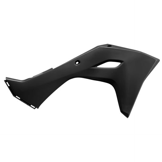 Polisport Kawasaki Radiator Scoops KX 250 2025 KX 450 2024 - 25, Black