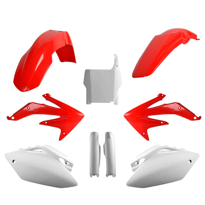 Polisport Honda Plastic Kit with Fork Guards CRF 450 R 2005 - 2006, OEM Red