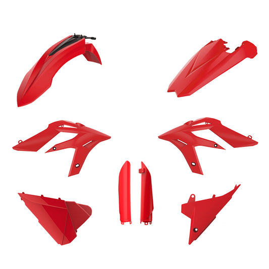 Polisport Beta Plastic Kit with Fork Guards X TRAINER Enduro 2015 - 2019, Red
