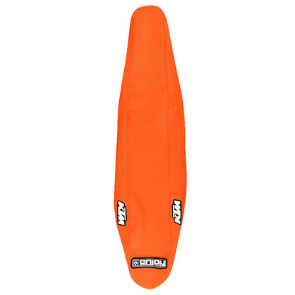 Enjoy Manufacturing KTM Seat Cover SX 50 2024 - 2025 Ribbed Logo, All Orange