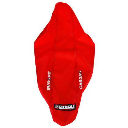 Enjoy Manufacturing Gas Gas seat cover MC 50 2024 - 2026 STD Logo, All Red