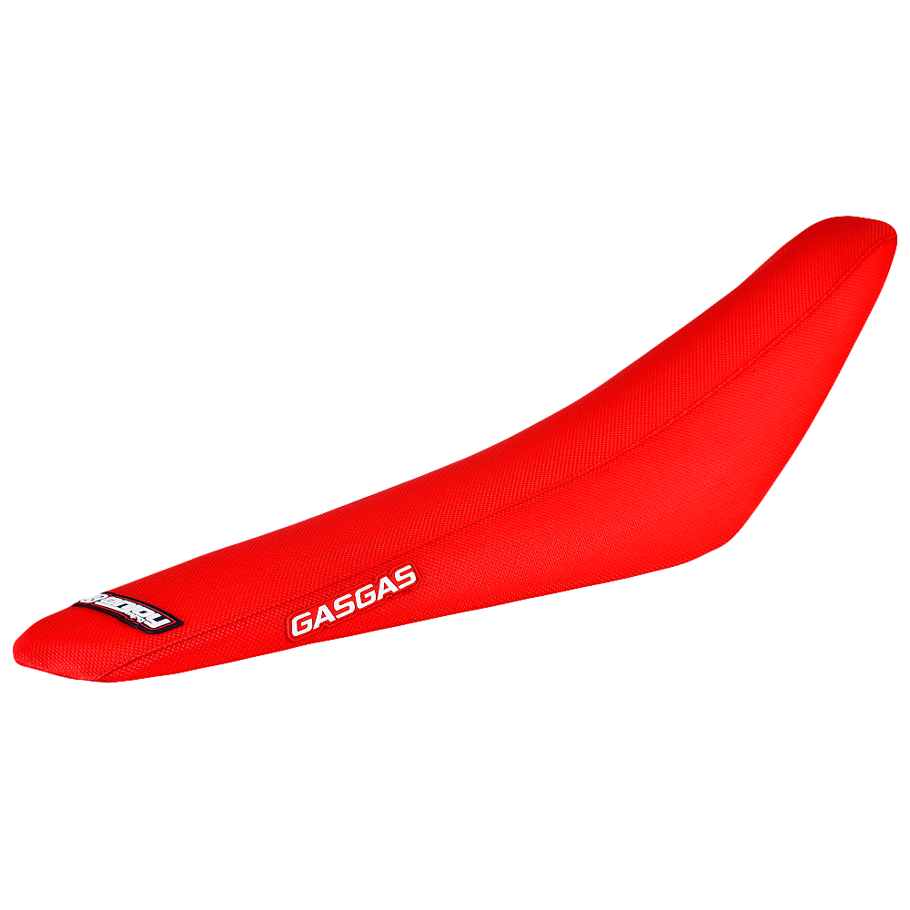Enjoy Manufacturing Gas Gas seat cover MC 50 2024 - 2026 STD Logo, All Red