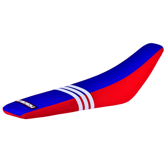 Enjoy Manufacturing Gas Gas seat cover MC 50 2024 - 2026 Ribbed, Red / Blue TLD