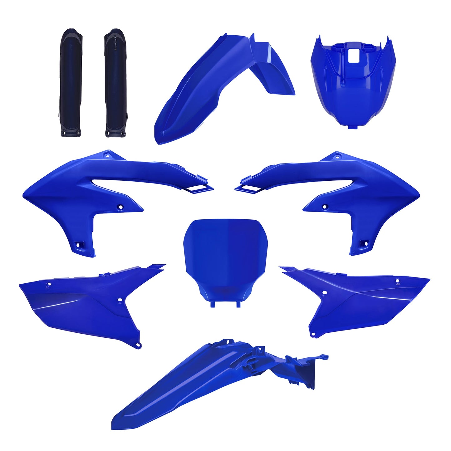 Polisport Yamaha Plastic Kit YZF 250 2024 - 2026 YZF 450 2023 - 2025, OEM Blue