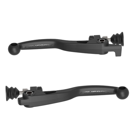 Polisport APT Unbreakable Brake & Clutch Lever Kit Magura Husqvarna TE FE TXFX , Black