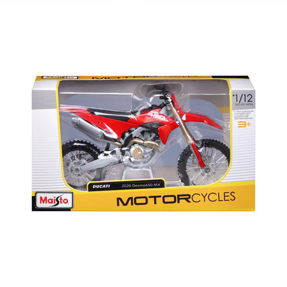 Maisto Toys 1:12 Ducati Desmo 450 MX Toy Model