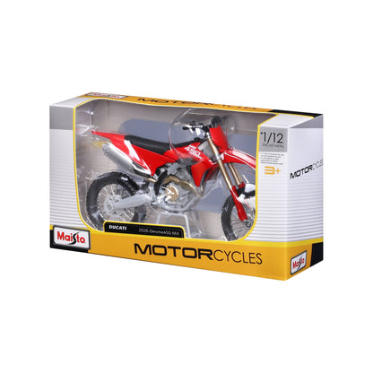 Maisto Toys 1:12 Ducati Desmo 450 MX Toy Model