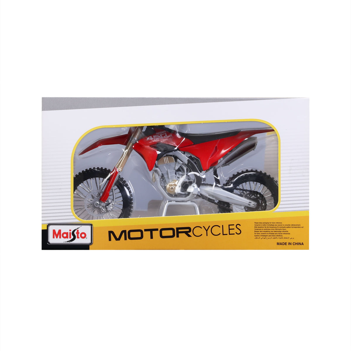 Maisto Toys 1:12 Ducati Desmo 450 MX Toy Model