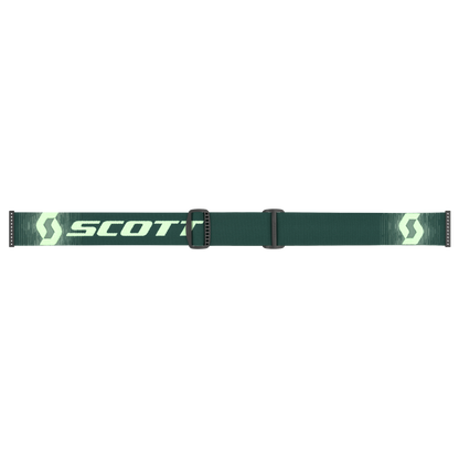 Scott Fury Goggles, Dark Green / Mint Green - Green Chrome Works Lens