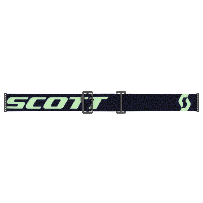 Scott Prospect Amplifier Goggle, Dark Purple / Mint Green - Blue Chrome Works Lens