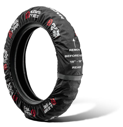 Plews Tyres - Factory Tyre Wraps - size 12" front  - 19" / 18" rear