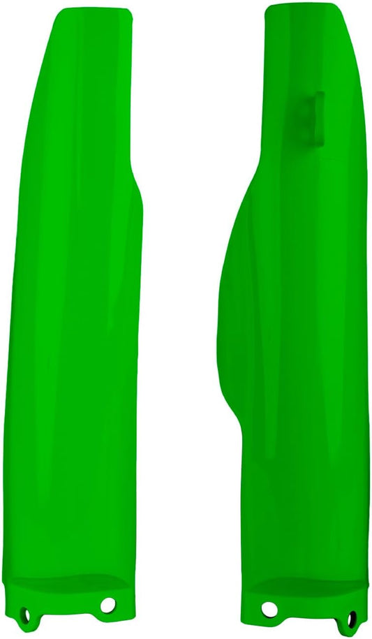 Polisport Kawasaki Fork Guards KX 125 250 2004 - 2008 KXF 250 04 - 2005 Suzuki RMZ 250 2004 - 2006, Green