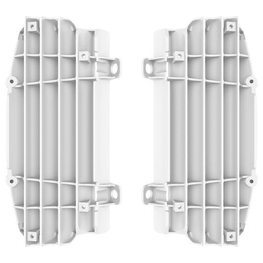 Polisport Husqvarna KTM Radiator Louvers SX SXF TC FC 2016 - 2022 / SX TC 250 EXC EXCF TE FE 2017 - 22, White