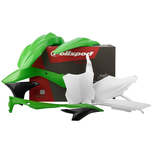 Polisport Kawasaki Plastic Kit with Fork Guards KXF 450 2016 - 2018, OEM