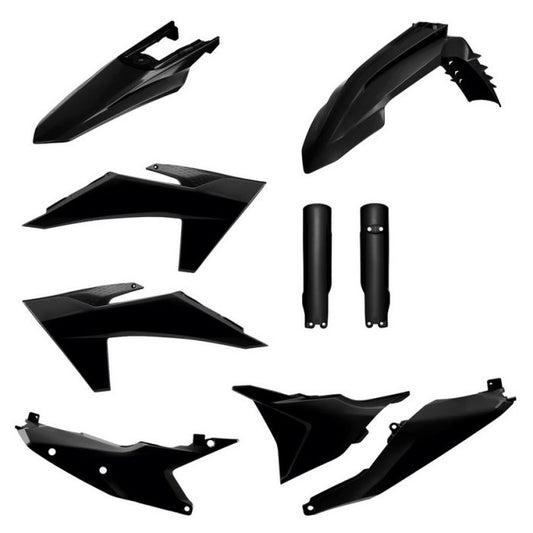 Polisport KTM Plastic Kit EXC EXCF 2024, Black