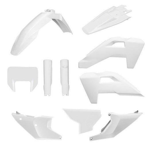 Polisport Husqvarna Plastic Kit TE FE 2026, All White