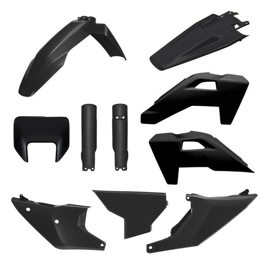 Polisport Husqvarna Plastic Kit TE FE 2026, Black