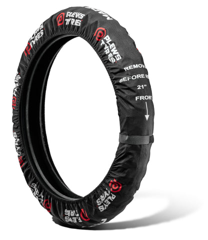 Plews Tyres - Factory Tyre Wraps - size 12" front  - 19" / 18" rear