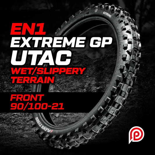 Plews Tyres EN1X Grand Prix ECE EXTREME Front Tyre 90 / 100 - 21