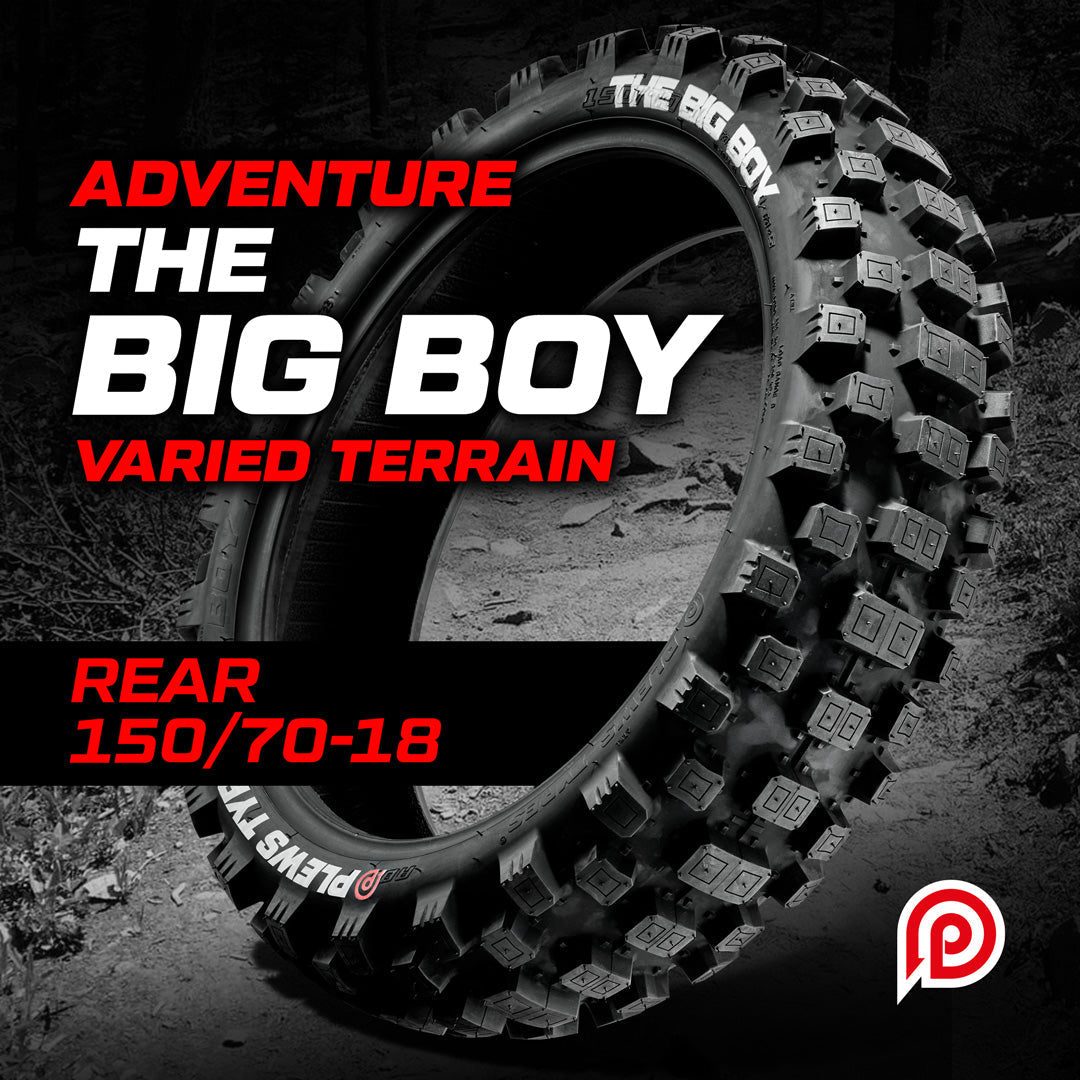 Plews Tyres The Big Boy Adventure - 150 / 70 - 18 Rear