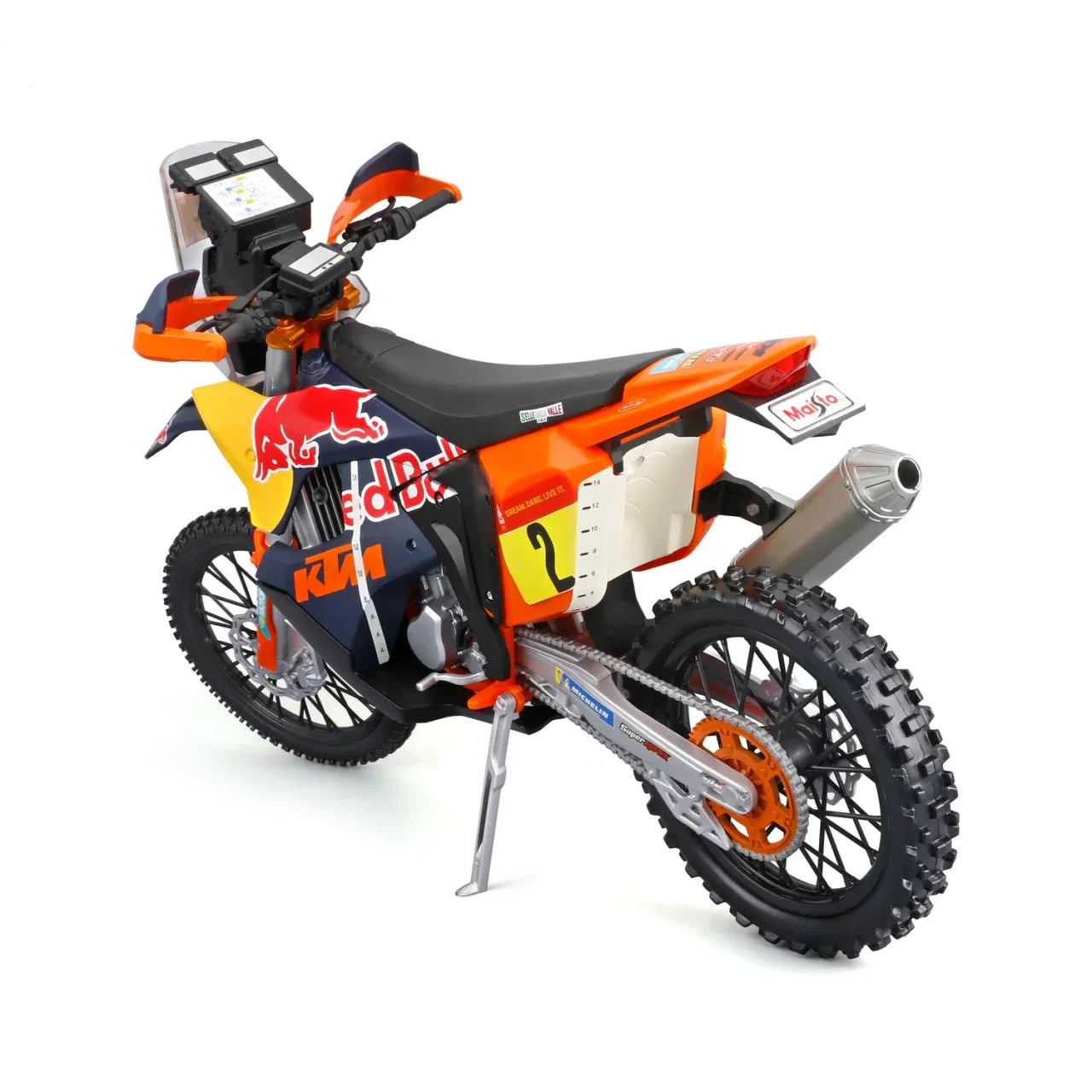 Maisto Toys 1:6 Red Bull KTM 450 Rally Toby Price #2 Toy Model