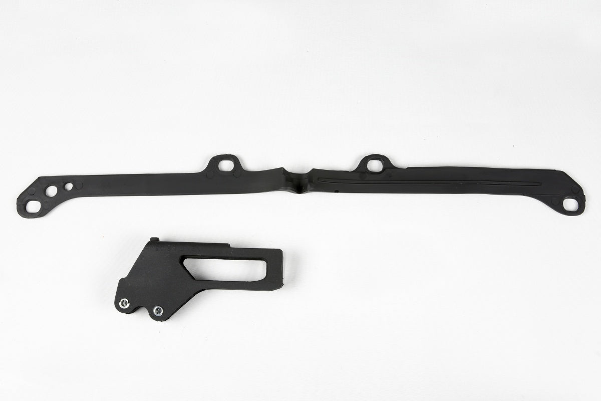 UFO Chain Slider & Guide Kit Yamaha YZ 125 YZ 250 2003 - 2004  YZF 250 450 03 ONLY, Black