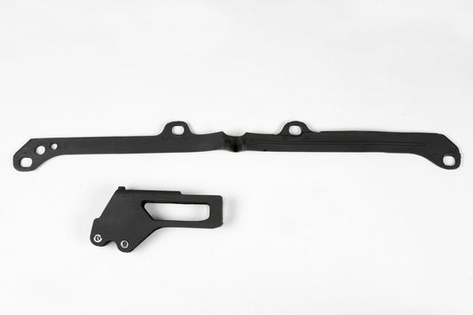 UFO Chain Slider & Guide Kit Yamaha YZ 125 YZ 250 2003 - 2004  YZF 250 450 03 ONLY, Black