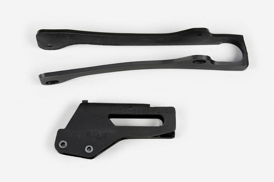UFO Chain Slider & Guide Kit Yamaha YZ 125 YZ 250 1997 - 2001, Black