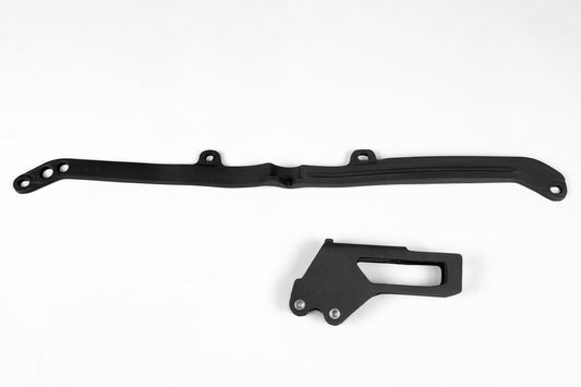 UFO Chain Slider & Guide Kit Yamaha YZ 125 YZ 250 2005 - 2008, Black