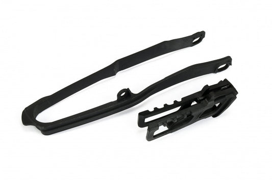UFO Chain Slider & Guide Kit Honda CRF 250 R 2018 - 2019 CRF 450 R 2017 - 2018, Black