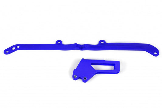 UFO Chain Slider & Guide Kit Yamaha YZ 125 YZ 250 2005 - 2008, Blue