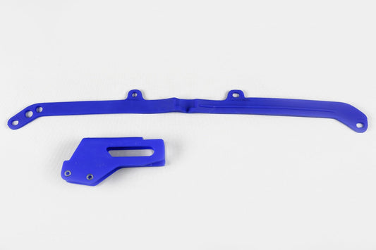 UFO Chain Slider & Guide Kit Yamaha YZF 250 450 2005 ONLY, Blue