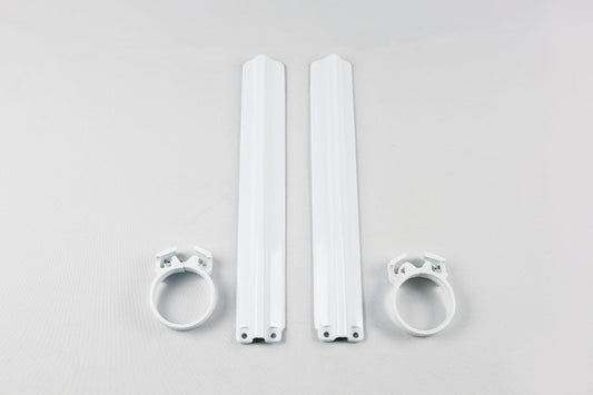 UFO Fork Guards Suzuki RM 125 RM 250 1991 ONLY, White