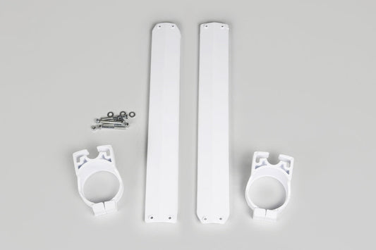 UFO Fork Guards Yamaha YZ 125 250 360 1989 ONLY, White