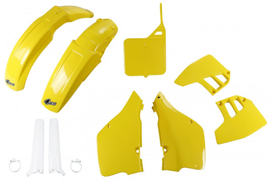 UFO Plastic Kit Suzuki RM 125 1992, Yellow