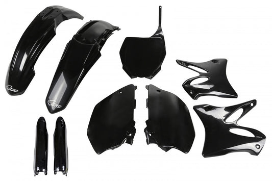 UFO Plastic Kit Yamaha YZ 125 YZ 250 2008 - 2014, Black