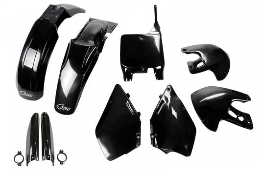 UFO Plastic Kit Suzuki RM 125 RM 250 1999 - 2000, Black