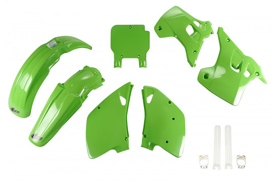 UFO Plastic Kit Kawasaki KX 125 KX 250 1992 ONLY, Green