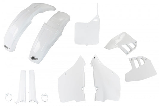 UFO Plastic Kit Suzuki RM 125 1992 ONLY, White