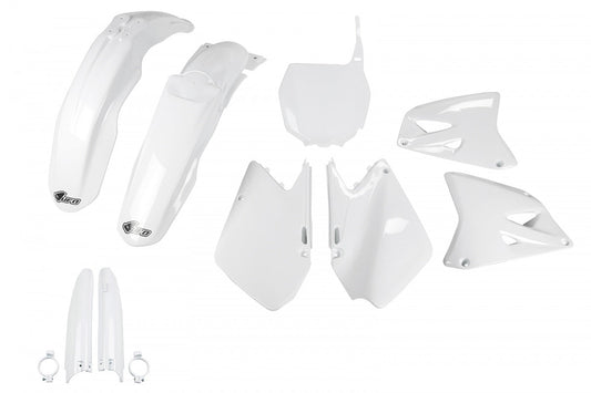 UFO Plastic Kit Suzuki RM 125 RM 250 2001 - 2008, White