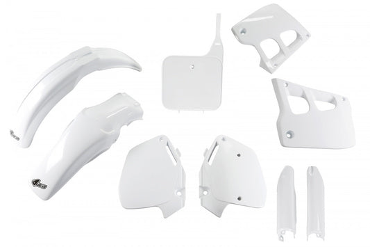 UFO Plastic Kit Honda CR 125 1991 - 1992 CR 250 1990 - 91, White